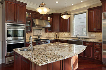 Home 2 kitchen with granite
