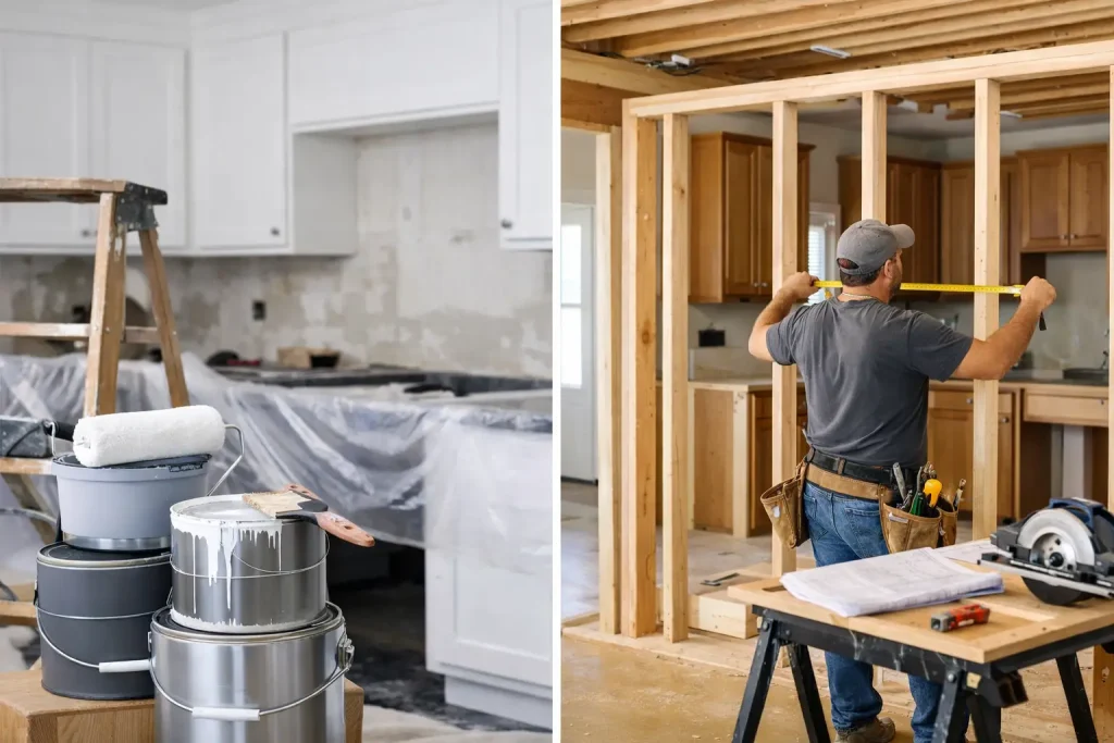 Difference Between Renovation and Remodel